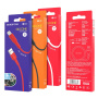 Кабель USB - Lightning 1м 2.4A BOROFONE BX30 силикон