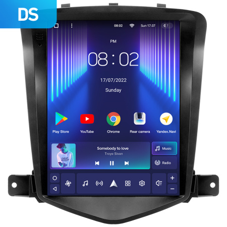 Штатная рамка (без дисплея) Teyes для  Chevrolet Cruze J300  (DS)  2008-2014 (TPRO2 9.7")