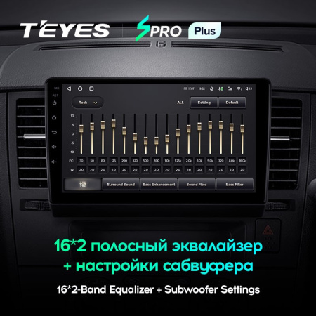 Штатная магнитола Teyes SPRO Plus 3/32 Nissan Tiida C11 (2004-2013)