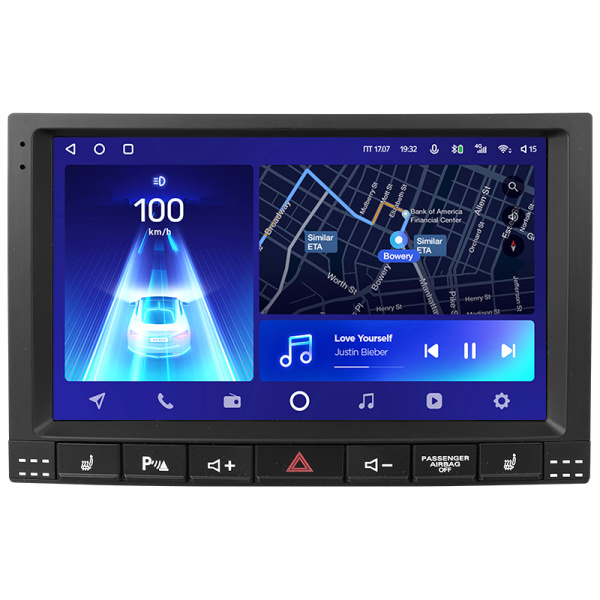 Штатная рамка (без дисплея) Teyes для  Volkswagen Touareg GP  (F2) 2002-2010 (Для экрана 9")