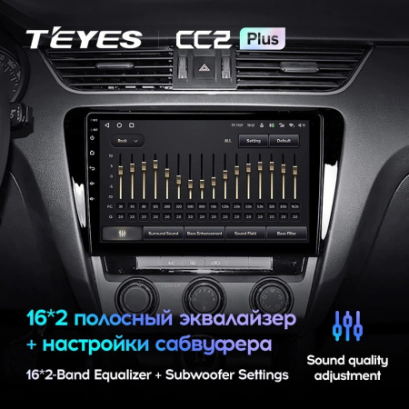 Штатная магнитола Teyes CC2 Plus 3/32 Skoda Octavia 3 A7 (2013-2018)