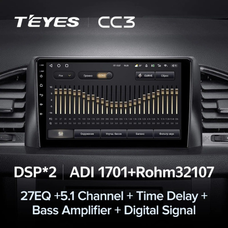 Штатная магнитола Teyes CC3 4/64 UAZ Patriot 3 (2016-2021)