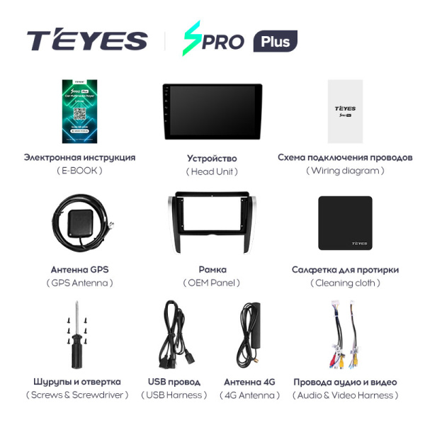 Штатная магнитола Teyes SPRO 3+32G для Allion Premio 2007-2020