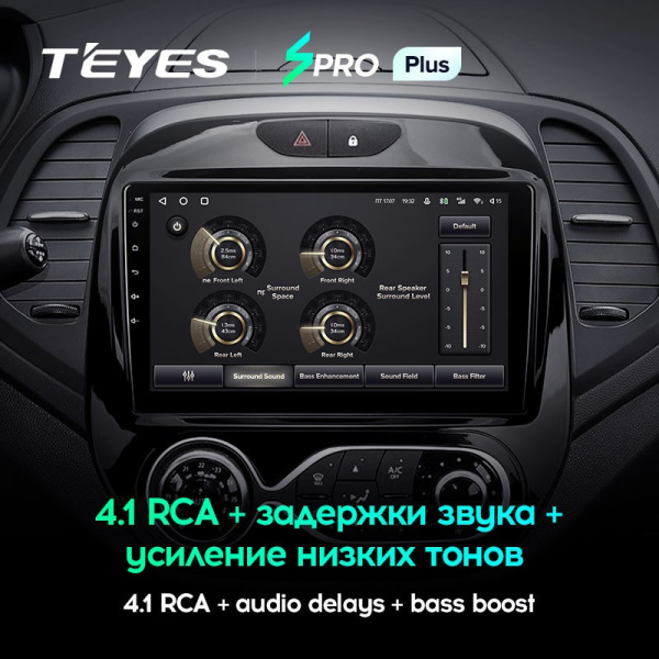 Штатная магнитола Teyes SPRO Plus 3/32 Renault Kaptur (2016-2019) Тип-B