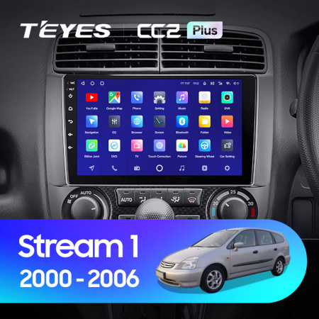 Штатная магнитола Teyes CC2 3+32G для Stream 2000-2006