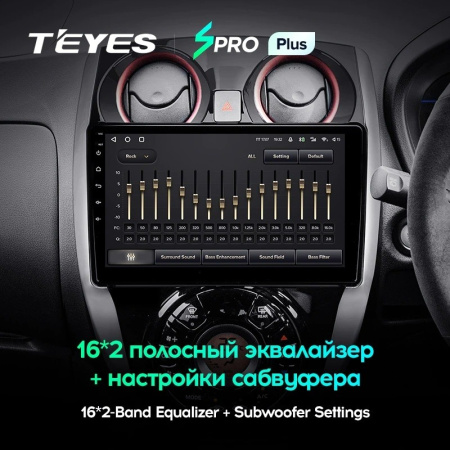 Штатная магнитола Teyes SPRO Plus 6/128 Nissan Note 2 E12 (2012-2021)