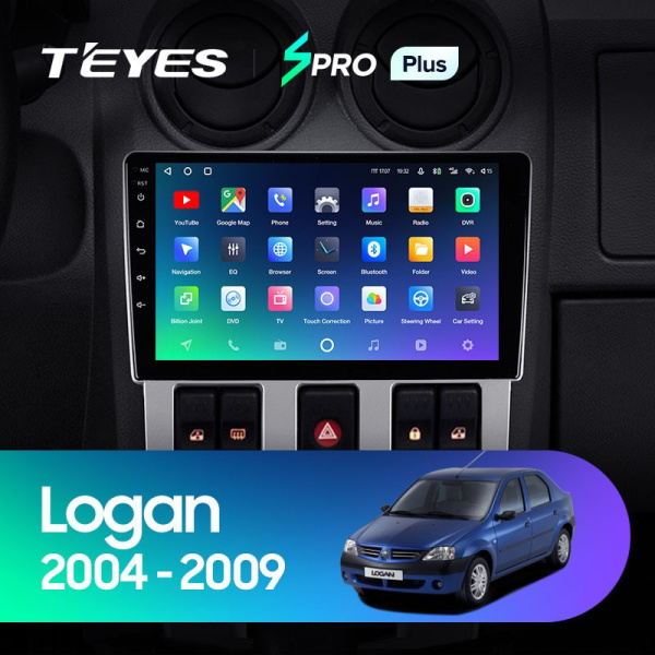 Штатная магнитола Teyes SPRO Plus 3/32 Renault Logan 1 (2004-2009)