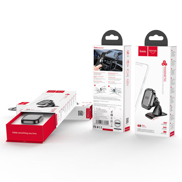 Держатель авто. HOCO S47 магнит. на панель