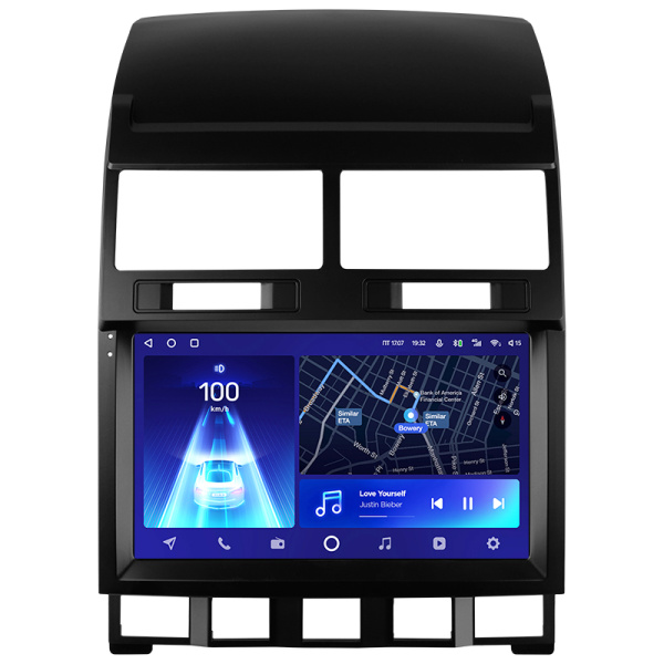 Штатная рамка (без дисплея) Teyes для  Volkswagen Touareg GP  (F1)  2002-2010 (Для экрана 9")